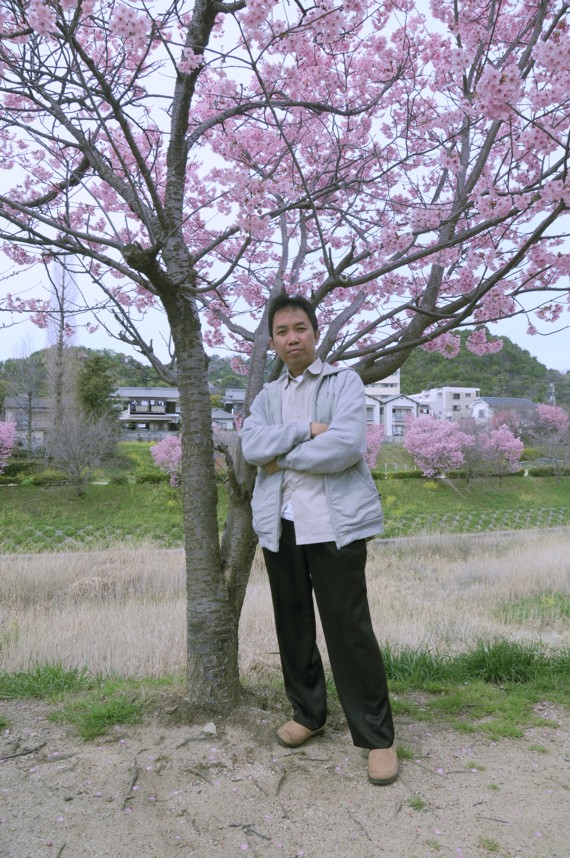Sebagai visiting researcher di Ehime University, Jepang (2009)